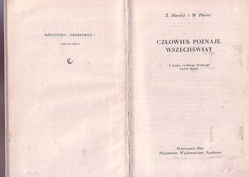 (8549) CZŁOWIEK POZNAJE WSZECHŚWIAT – Z. HORSKY i M. PLAVEC;