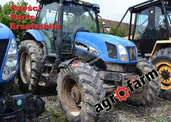 New Holland TS115A części, skrzynia biegów, oś