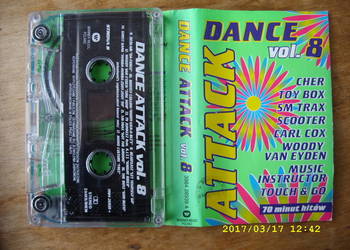--- DANCE kaseta ;DANCE ATTACK - kasety.