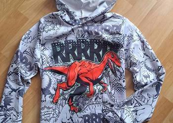 Bluza z dinozaurem chłopięca 152-158