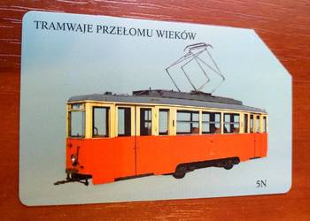 WAGON TRAMWAJOWY TYPU 5N - KARTA TELEFONICZNA WAGON TRAMWAJOWY TYPU 5N - KARTA TELEFONICZNA