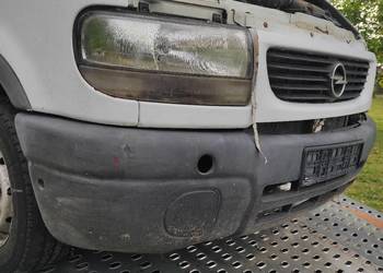 Zderzak lampa atrapa przód Opel Movano
