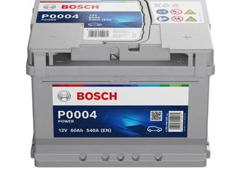 Akumulato  60Ah 540A EN r Bosch P0004 ( wcześniej S4004 )