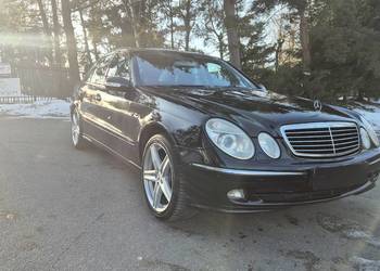 MERCEDES E350 CGI 4MATIC W211 SUPER STAN!  NISKI PRZEBIEG !