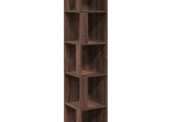 Szafka narożna brązowy dąb 33x33x1645 cm WM-816028