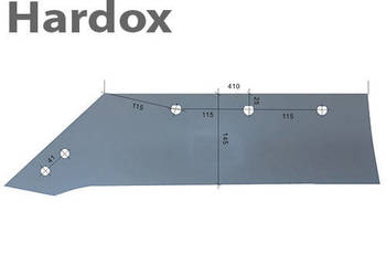 Lemiesz 300hektarów HARDOX 1023/02053 części do pługa AKPIL