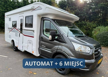 samochody kempingowe Giottiline Siena 386F - Półintegra dla 6 osób, Automa…