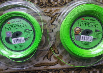 Naciąg tenisowy Solinco hyper G oraz Hyper G soft 1,2/1,25- set