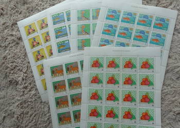 Znaczki pocztowe Polska Fi  2702-2707 Arkusze**