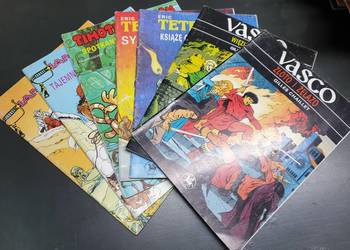 Zestaw 9ciu komiksów - polskie wydania