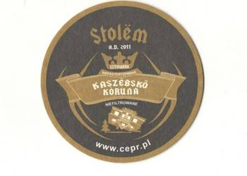 Szymbark - podstawka do piwa. Nr. 2.