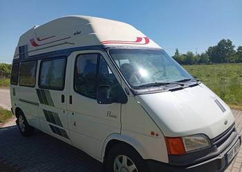 Ford Transit kamper 2.5;Turbo diesel ,woda,gaz,prysznic ,WC,lodówka