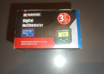 Parkside przechyłomierz cyfrowy