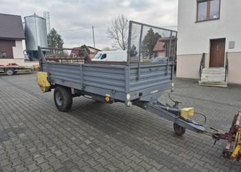 Rozrzutnik Obornika jednoosiowy Agromet Czarna Białostockiej  3,5t