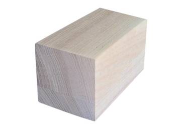 Noga Drewniana do Mebli 6x6x10cm Kantówka Jesionowa