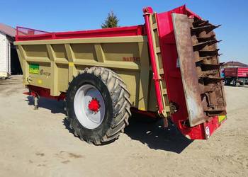 Rozrzutnik obornika Leboulch Maxi HVS417 oryginał 17m3 zadbany joskin jeant