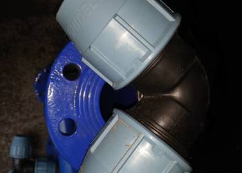 Kolanko skręcane PE fi 50