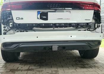 Zderzak tył tylni audi q8 bacic 4m8 dokladka, dyfuzor kompletny