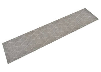 Dywanik kuchenny wzór w romby 60x300 cm aksamitny WM-136566