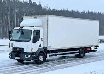 Renault D16 KONTENER 21 Palet, Winda Euro 6 Przebieg Udokumentowany , Wind…