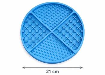 Mata do lizania dla psa | silikonowa | antypoślizgowa | relaks i zabawa