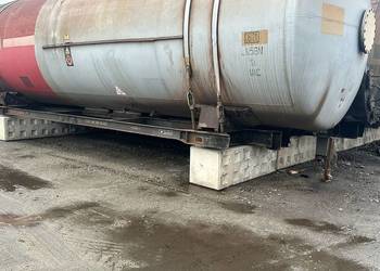 Zbiornik kolejowy 61m3 PPOŻ, OLEJE, RSM, FERMENT, PARAFINY Opole