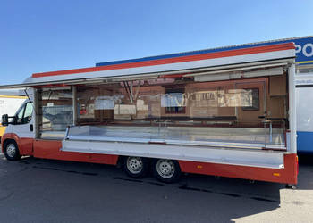 Fiat Ducato Autosklep wędlin Gastronomiczna food truck foodtruck sklep Bor…