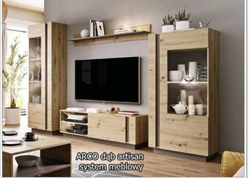 Meblościanka ARCO Dąb Artisan meble do salonu pokoju system