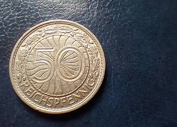 Stare monety 50 fenig 1929 A Niemcy