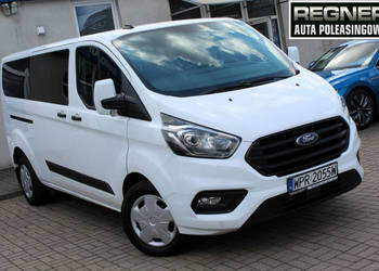 Ford Transit Custom Long 9-osobowy SalonPL FV23% Nowy Rozrząd Android Temp…