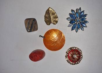 Zestaw biżuterii z PRL