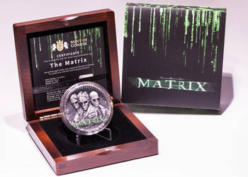 5$ Matrix 2 oz Ag 999 nr 50/500 moneta srebro cyberpunk