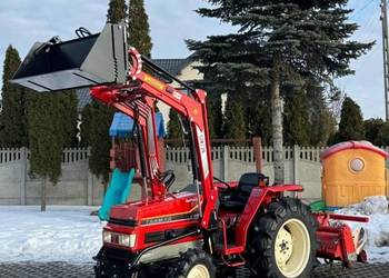 YANMAR F265,4X4 26KM, Wspomag, Zarejestrowany, Glebogryz, TUR , Łyżka 4w1