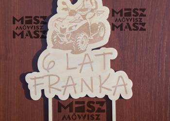 Topper na tort urodziny quad chłopca lat buggy gokart łazik #MiszMówiszMasz