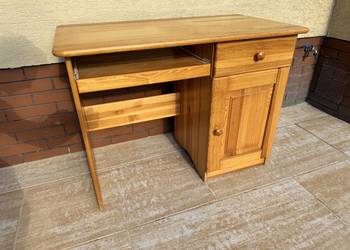 Biurko drewniane sosnowe stolik stół