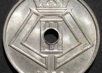 Belgia 25 centimes 1939 - stan menniczy -