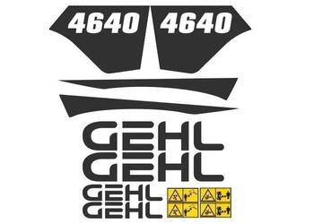 Naklejki oklejenie naklejka - GEHL 4640 Zamiennik