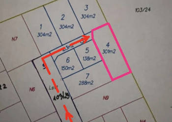 Działka leśna ZL ogrodzona nad jeziorem