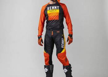 STRÓJ CROSS ENDURO KENNY TITANIUM Black Orange  2022 34/L