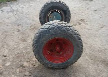 Oś hamowana od przyczepy samozbierającej