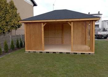 ALTANA 9 4x4m Panele Pionowe Impregnacja +Gont Prosto od Producenta
