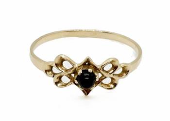 Złoty Pierścionek Próby 583 1,18g Rozmiar 17 Ocechowany