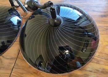 Lampa wisząca okrągła szklane