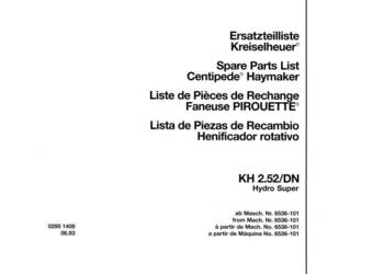 Deutz-Fahr KH 2.52 katalog czesci zamiennych