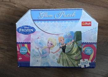 Trefl Puzzle z brokatem Disney Frozen