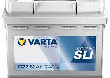 Akumulator 52Ah 470A VARTA BLUE DYNAMIC C22