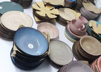 Talerz kubek miska ręcznie malowane.