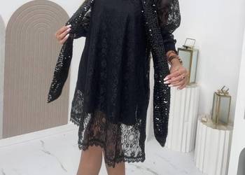 Nowa elegancka sukienka koronkowa Paparazzi Fashion