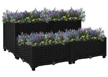 Donica do podniesionej rabaty 80x80x38 cm polipropylen WM-316538