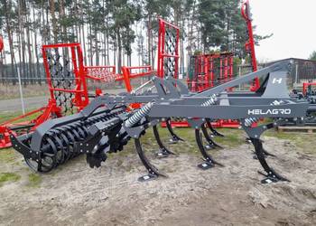 Agregat bezorkowy Helagro KBO 2,7 m bezorkowiec kultywator wał daszkowy 600
